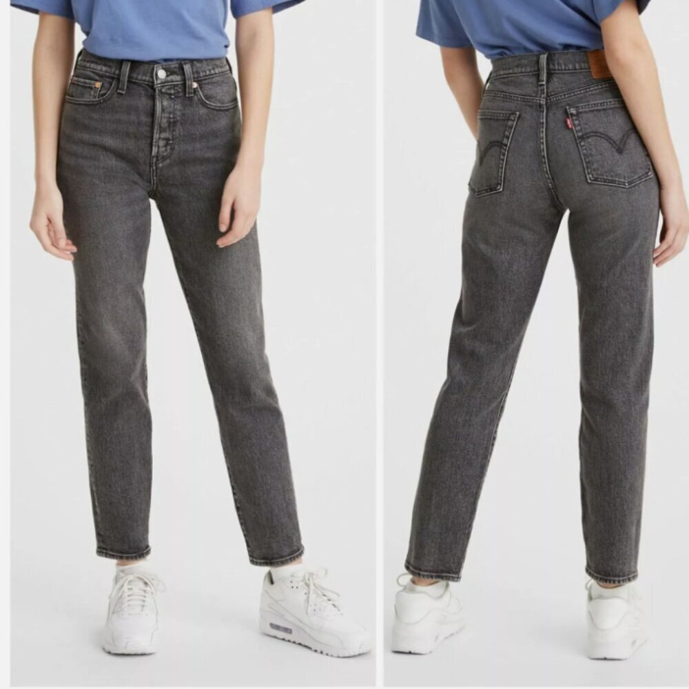 Levis Women's Wedgie High Rise Retro Tapered Leg Jean - 32